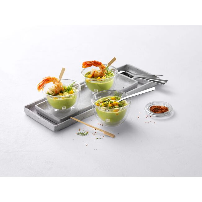 ZWILLING - Sorrento - Double Wall 3pc Appetiser Bowl glass set