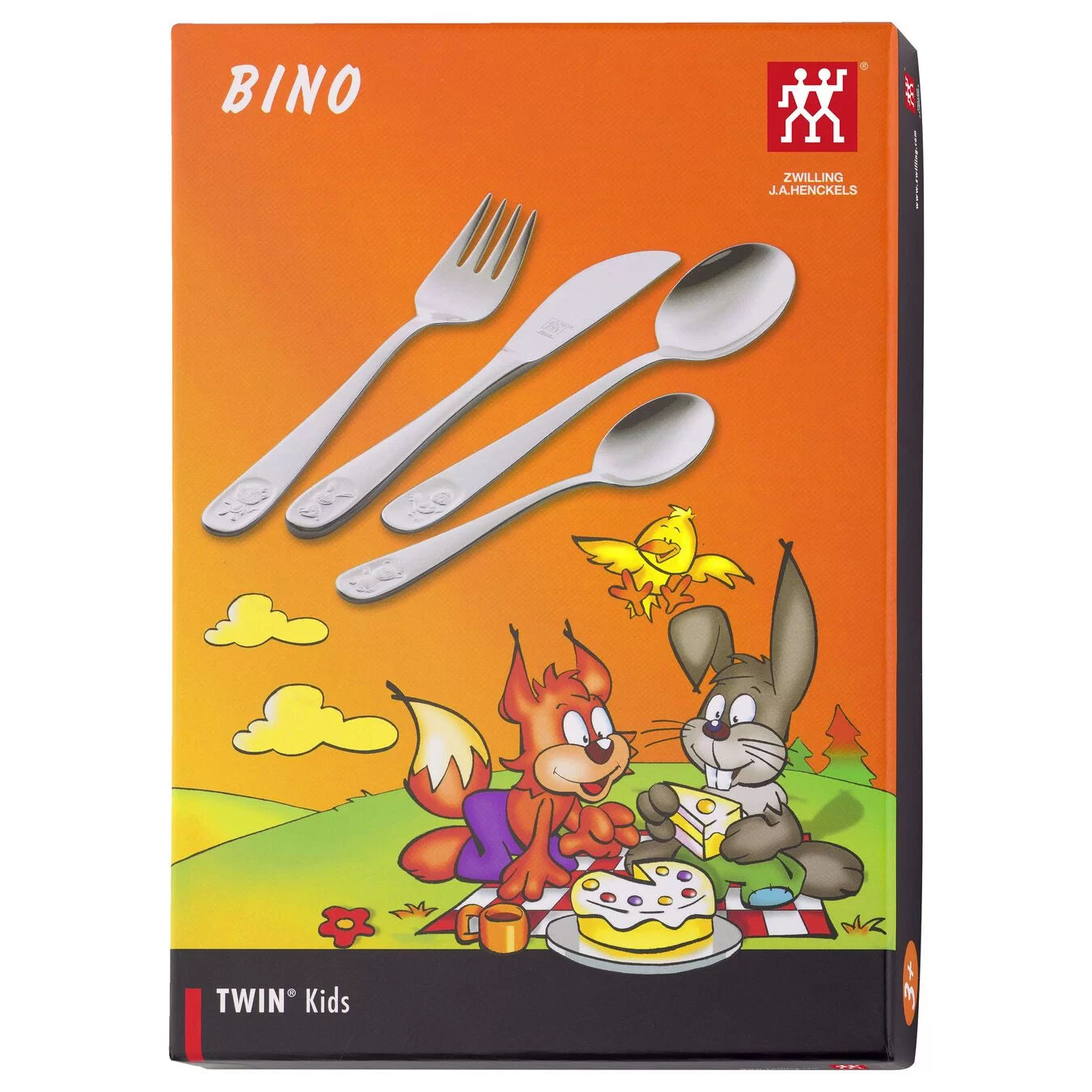 ZWILLING - Bino - Children's Stainless Steel Flatware - 4pc