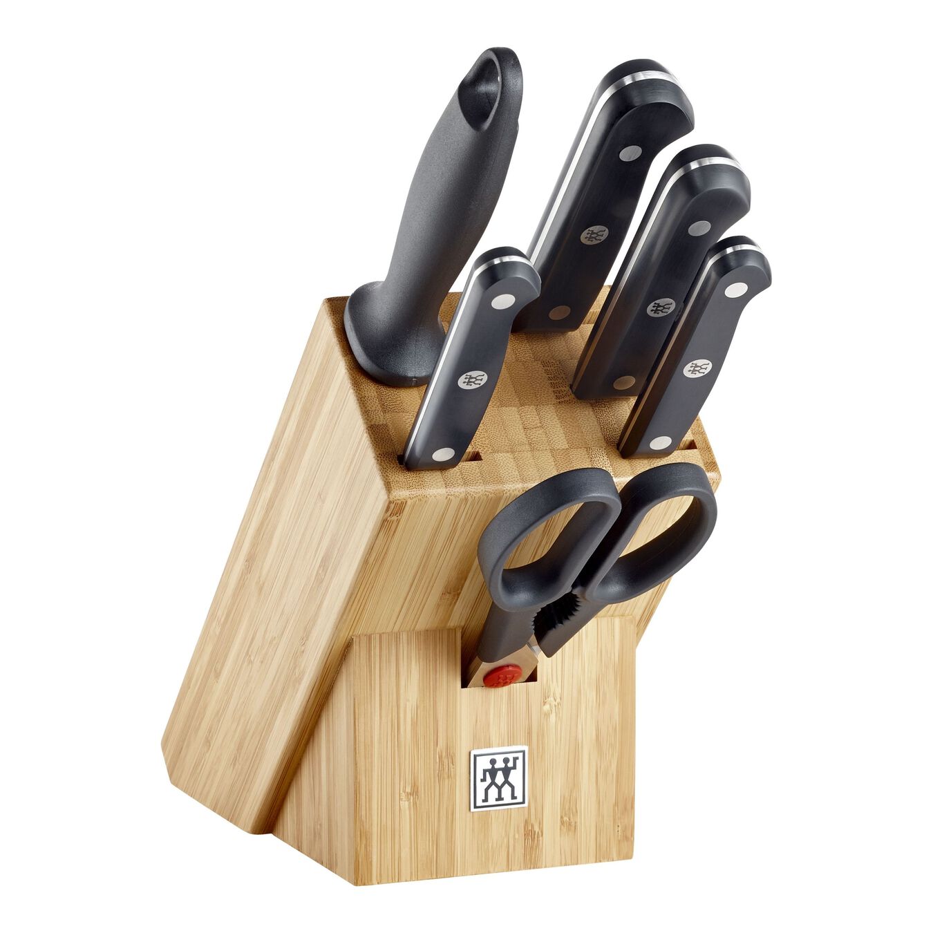 ZWILLING - Gourmet Knife Block Set - 7pc - Bamboo