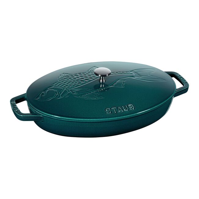 STAUB - Fish Casserole Cast Iron Dish - 32cm