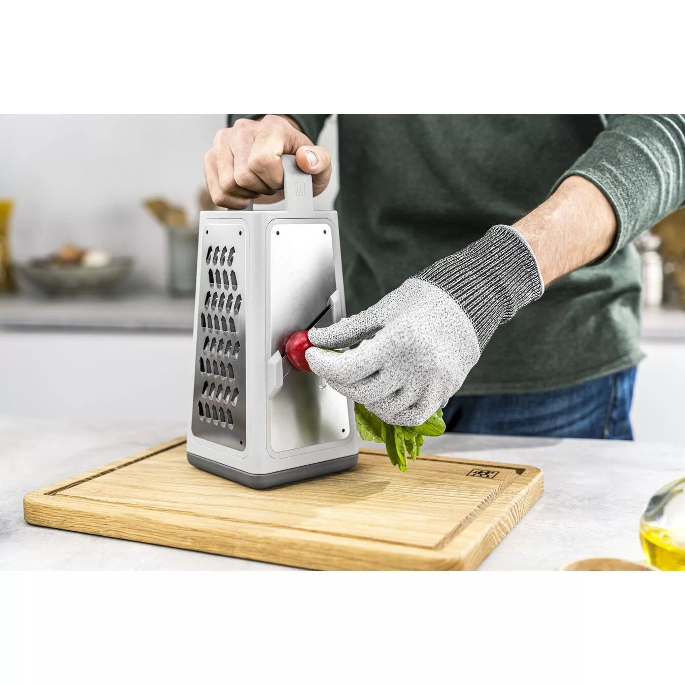 ZWILLING - Z Cut Tower Grater - Grey - 6 in 1