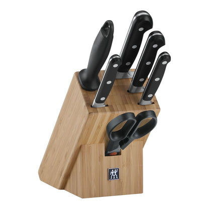 ZWILLING - Pro S Knife Block Set - 7pc - Bamboo