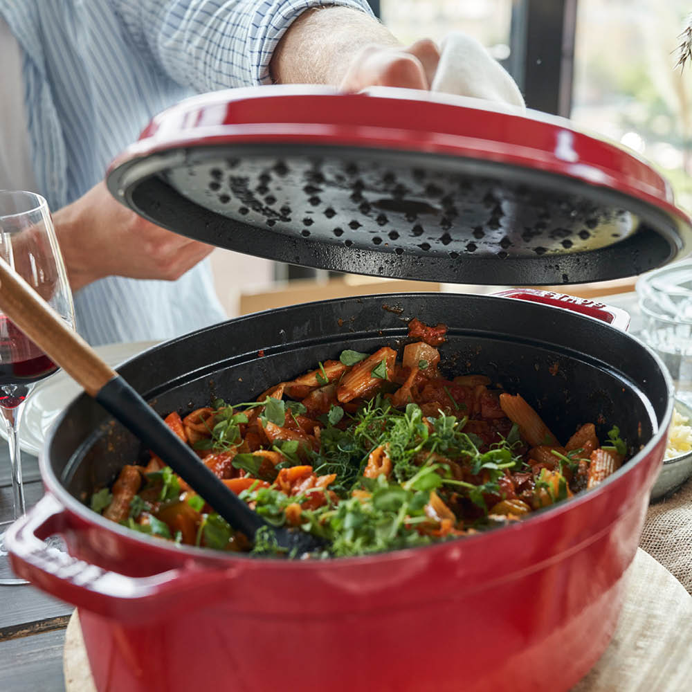 Staub casserole-cocotte 29cm, 4,2 l red