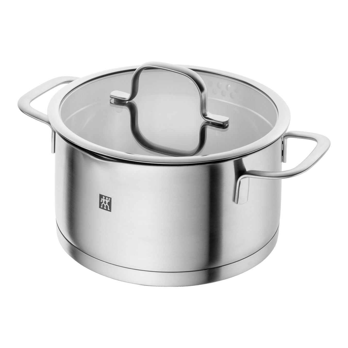 ZWILLING - TRUEFLOW - Stainless Steel Stew pot with Glass Lid - 20cm / 3L