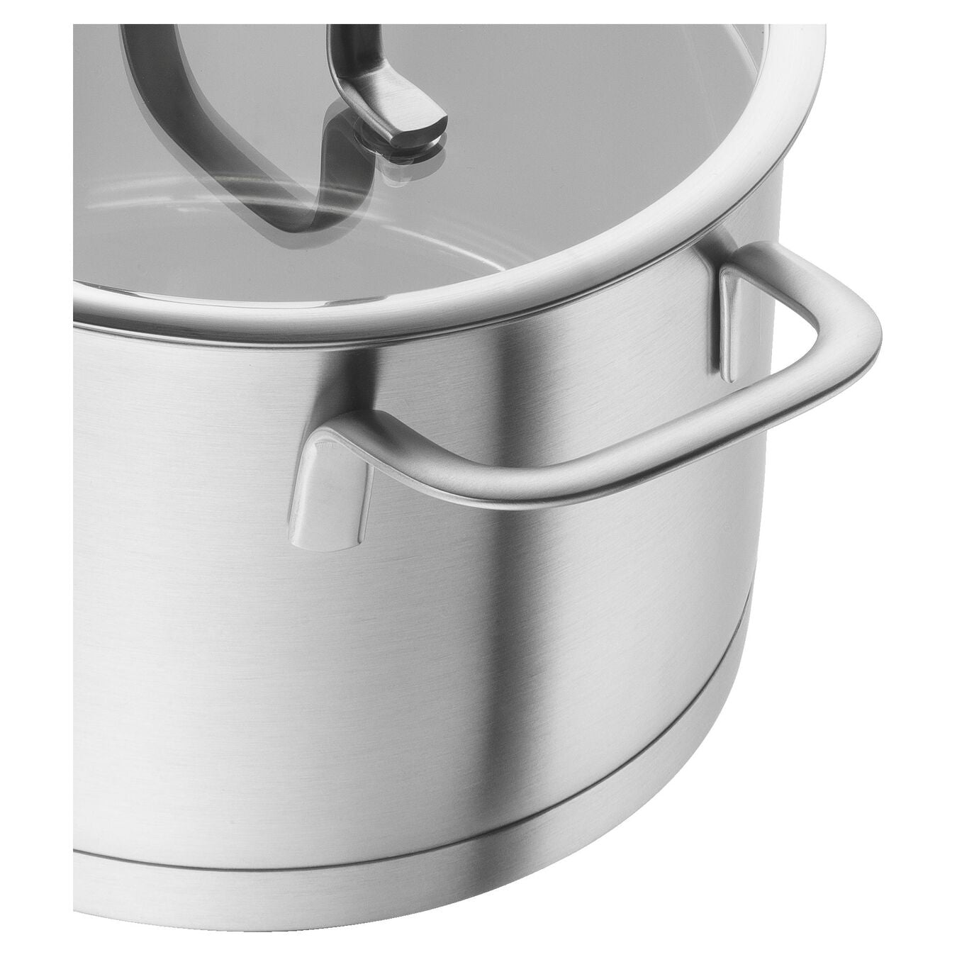 ZWILLING - TRUEFLOW - Stainless Steel Stew pot with Glass Lid - 20cm / 3L