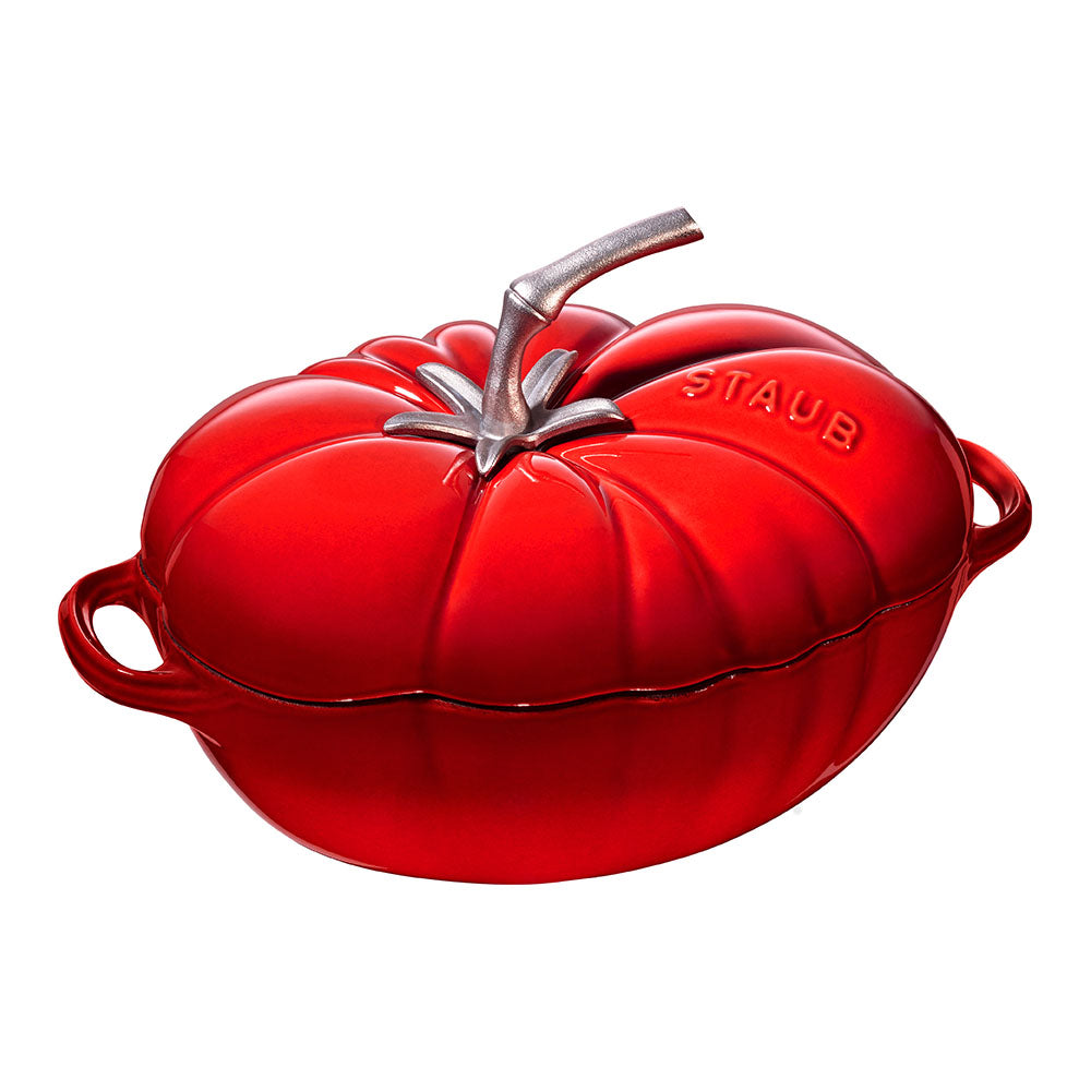 STAUB - Tomato Cherry Oval Casserole Cast Iron 2.5L  - 25cm