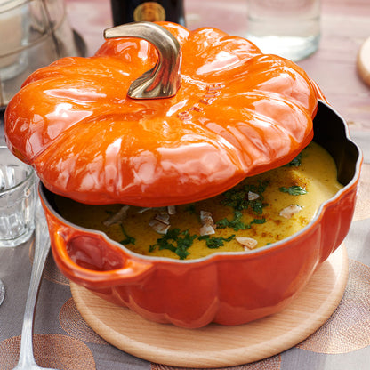 STAUB - Pumpkin Cast Iron Casserole - 24cm