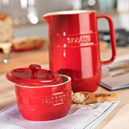 STAUB - Cherry Red Pitcher - 1L