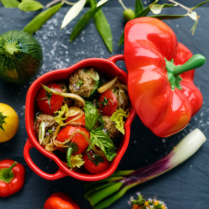 STAUB - Red Pepper Petite Cocotte - 12cm