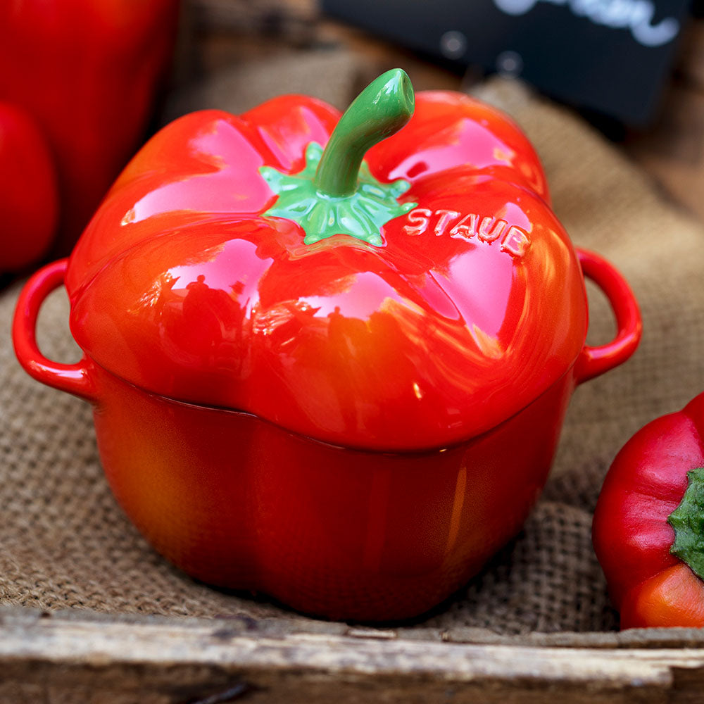 STAUB - Red Pepper Petite Cocotte - 12cm