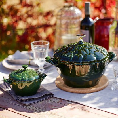 STAUB - Artichoke Petite Cocotte - Dark Green