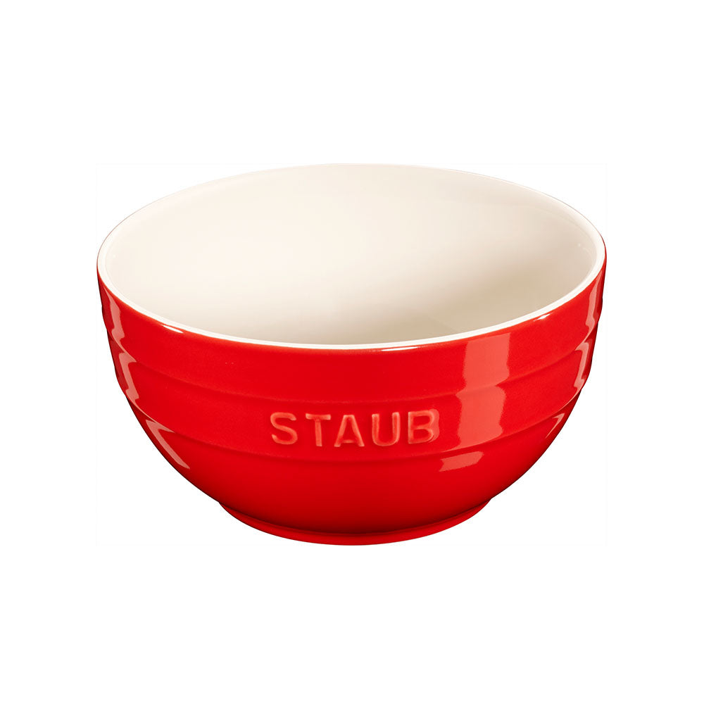 STAUB - Red Round Bowl - 17cm