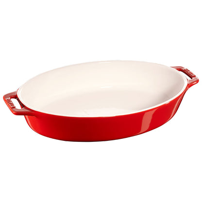 STAUB - Ceramic Cherry Roasting Oval Dish - 29cm