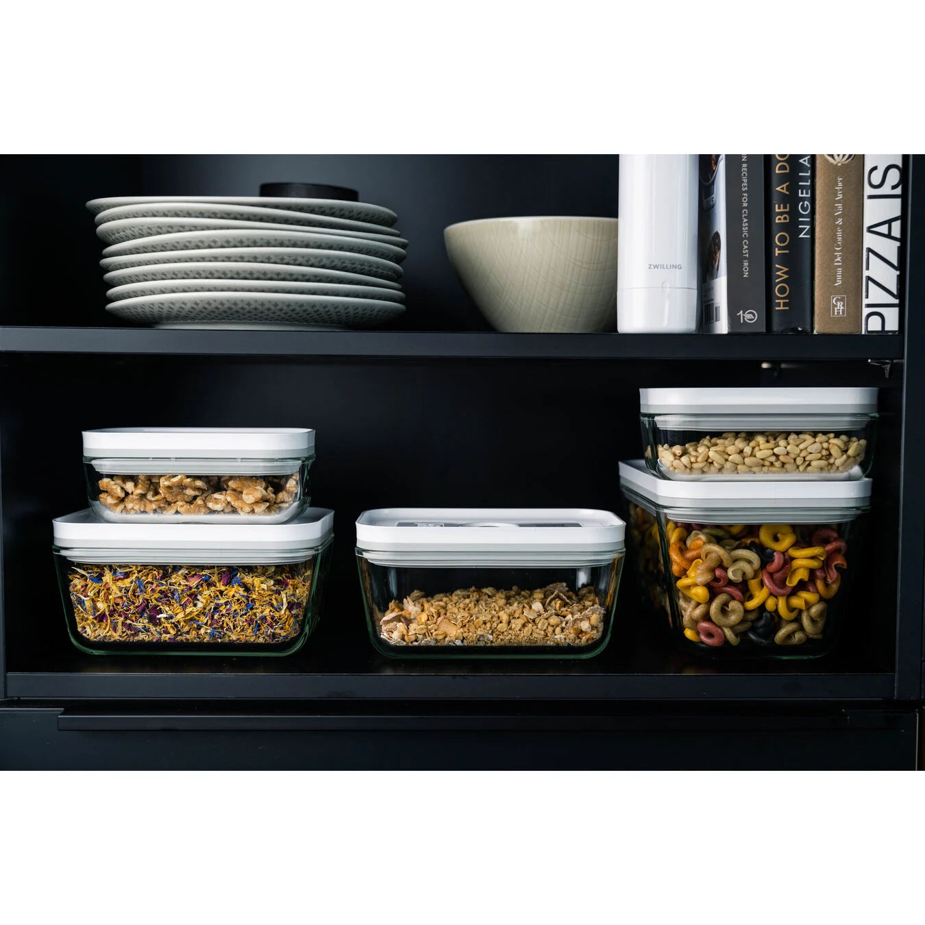 Vacuum-sealing FRESH & SAVE food container, 350 ml, glass - Zwilling