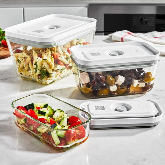 Zwilling - Fresh & Safe vacuum glass container set